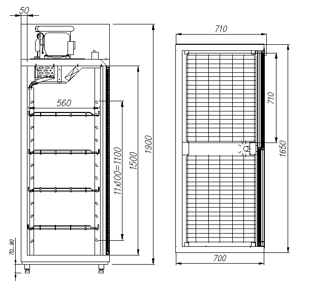 R1400К (купе) Сarboma INOX