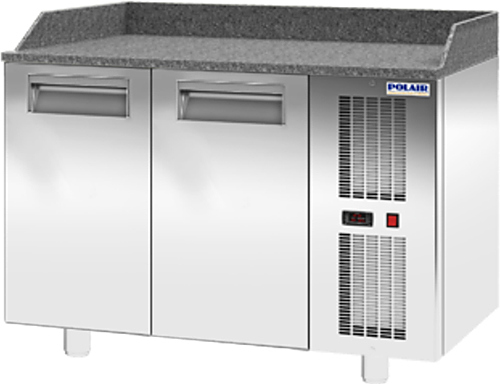 Для приготовления пиццы стол Polair TM2pizza-GC