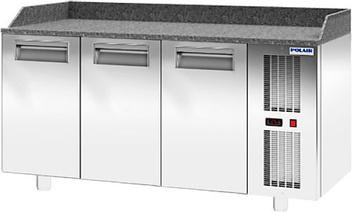 Для приготовления пиццы стол Polair TM3GNpizza-GC