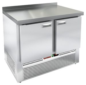 С распашными дверьми стол Hicold GNE 11BT W