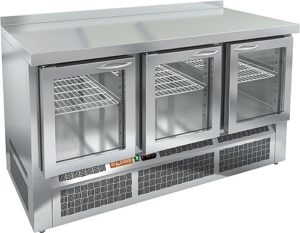 С распашными дверьми стол Hicold GNEG 111 HT