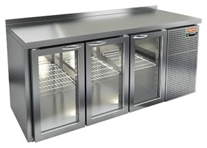 С распашными дверьми стол Hicold SNG 111 BR2 HT
