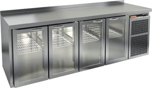 С распашными дверьми стол Hicold GNG 1111 BR2 HT