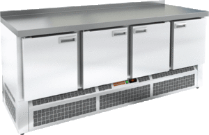 С распашными дверьми стол Hicold GNE 1111TN W