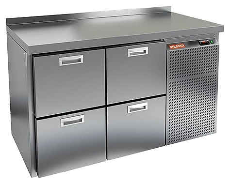С выдвижными ящиками стол HICOLD BN 22 BR2 TN