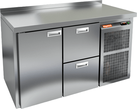 С выдвижными ящиками стол HICOLD GN 12 BR2 TN