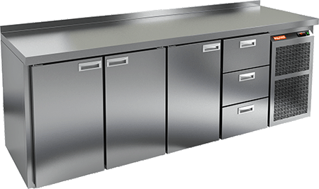 С выдвижными ящиками стол HICOLD BN 1113 BR2 TN