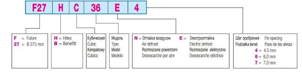 Воздухоохладитель F27HC55E6 LU-VE