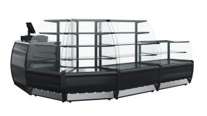 Кондитерская витрина Carboma K70 LIGHT (FLANDRIA)